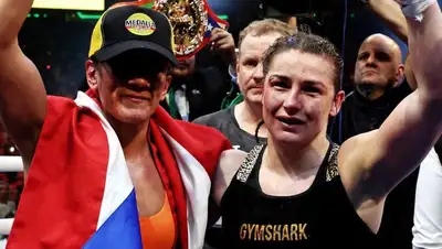 Победа Кэти раздельным решением, фото - Новости Zakon.kz от 01.05.2022 21:35