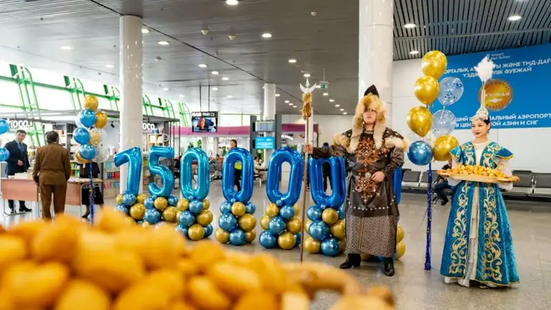 Аэропорт Астаны встретил 7,5-миллионного пассажира, фото - Новости Zakon.kz от 25.12.2023 18:30