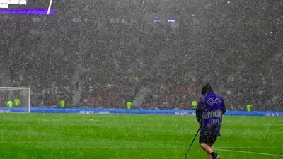 В Глазго прервали матч Грузия-Шотландия из-за потопа 