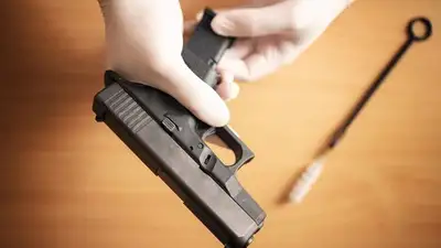 пистолет, фото - Новости Zakon.kz от 25.10.2023 10:11