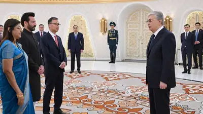 Токаев принял верительные грамоты послов ряда государств, фото - Новости Zakon.kz от 30.05.2023 13:13