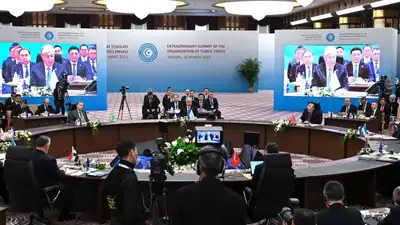 Токаев пригласил глав государств на юбилейный саммит Организации тюркских государств в Туркестан, фото - Новости Zakon.kz от 16.03.2023 18:01