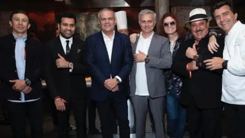 Головкин встретился с Жозе Моуринью в Москве