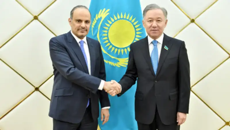 Нигматулин принял посла Катара в Казахстане