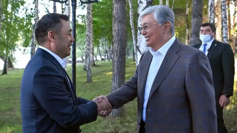 Токаев встретился с президентами Кыргызстана и Узбекистана, фото - Новости Zakon.kz от 20.07.2022 20:30