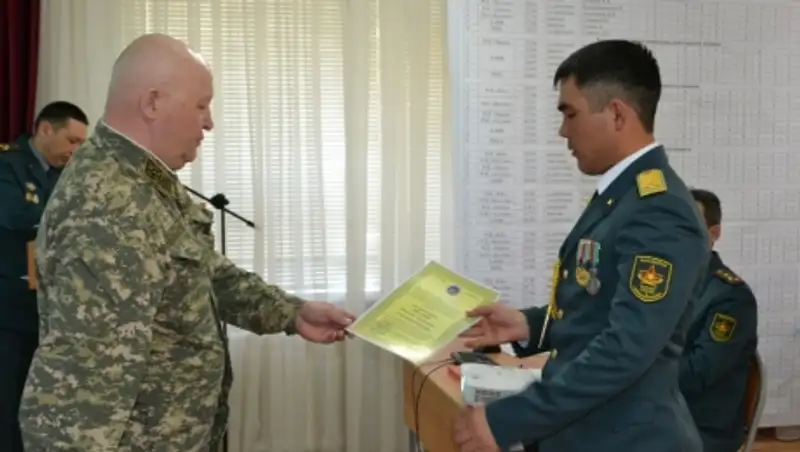 Лучшие командиры рот определились в Сухопутных войсках ВС РК
