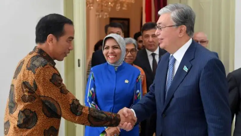 Касым-Жомарт Токаев встретился с президентом Индонезии