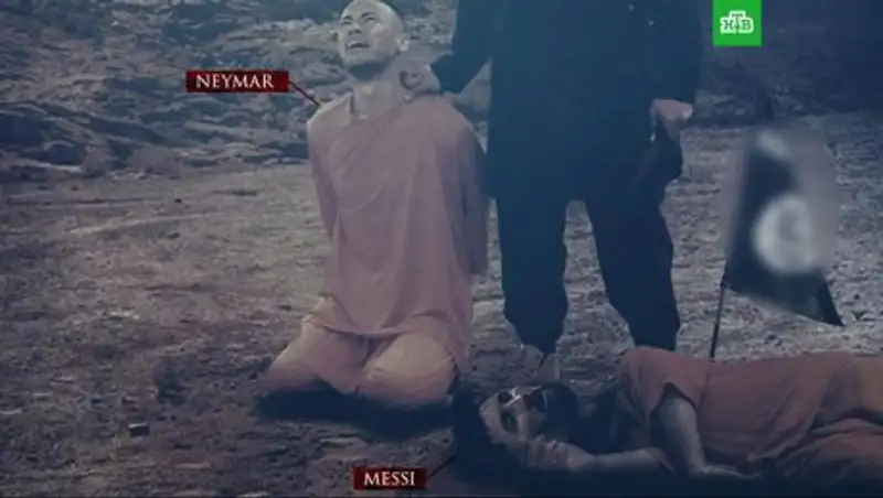 Боевики ИГИЛ* пригрозили казнить Месси и Неймара