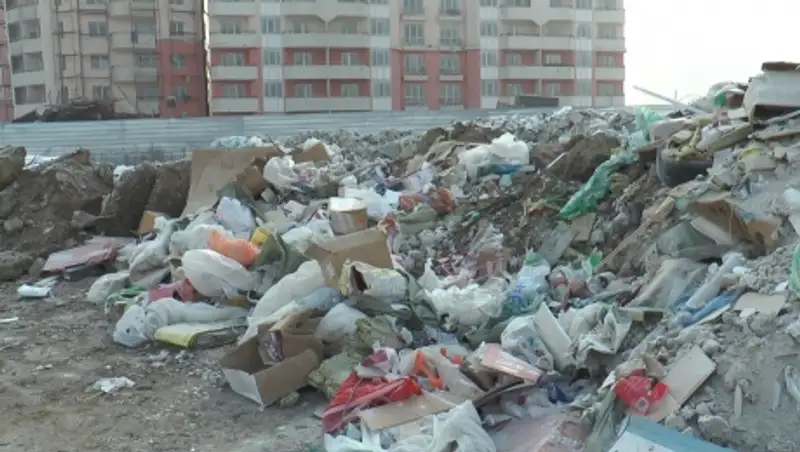 За свалку мусора в Алатауском районе Алматы оштрафована строительная компания – ДВД