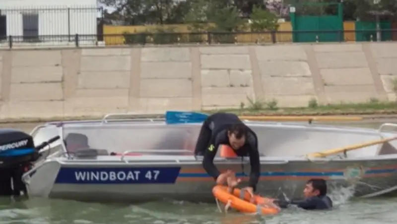 Теплоход «Астана» столкнулся с лодкой в Атырау