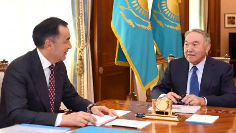 Сагинтаев рассказал Назарбаеву, как будет проходить перезагрузка Nur Otan в Алматы