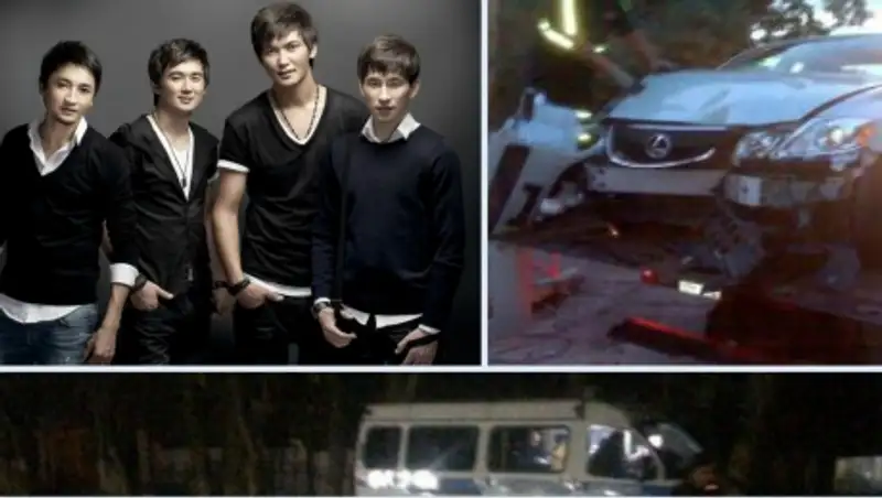 Солисты группы "Меломен" попали в ДТП в Алматы