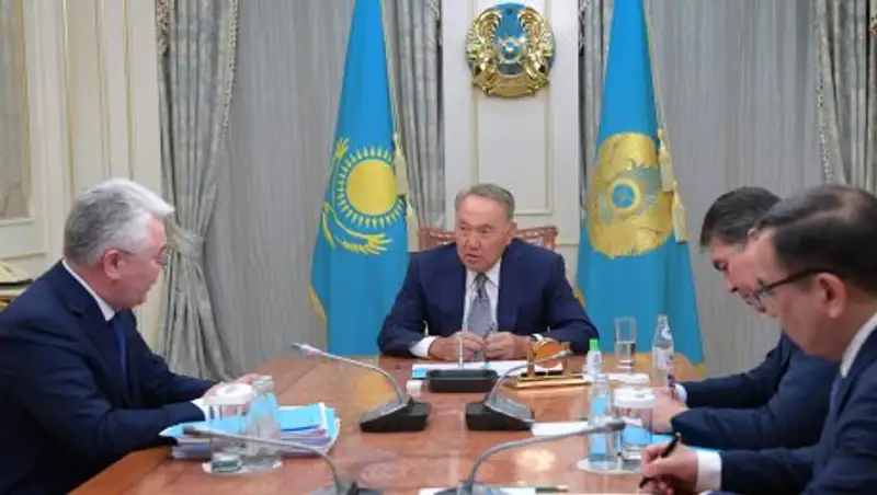 Атамкулов рассказал Назарбаеву о пересмотре направлений экспорта страны