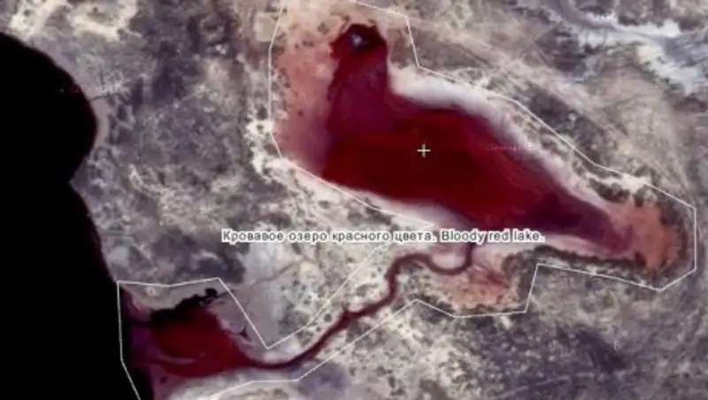 В Атырауской области нашли «Кровавое озеро»