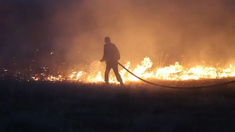 Жителей греческого острова эвакуируют из-за крупного лесного пожара