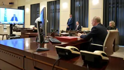 пресс-служба Кремля, фото - Новости Zakon.kz от 26.03.2020 21:39