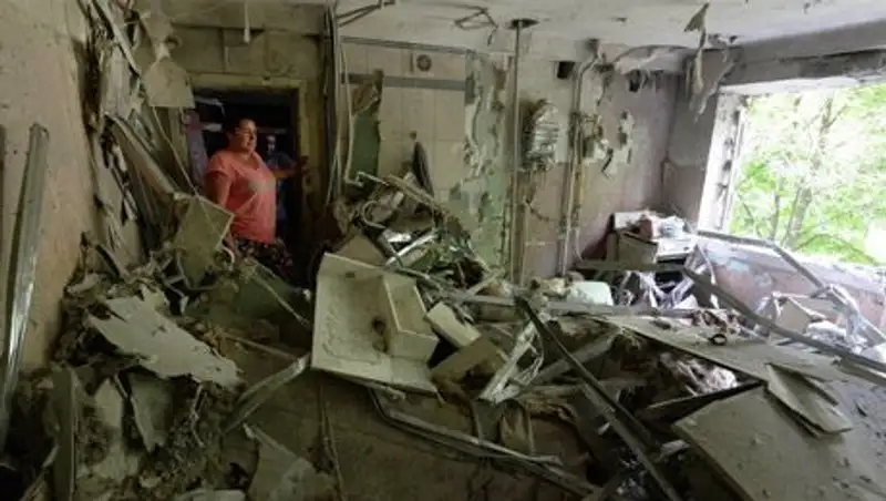 Артобстрел в Донецке