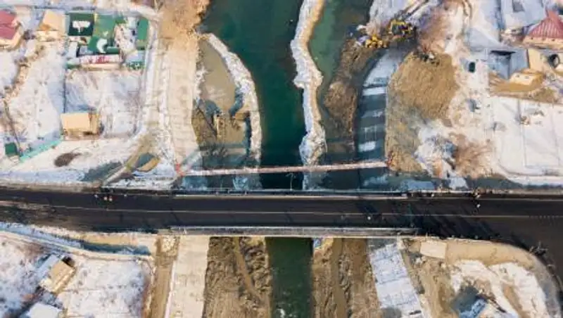 2 автомобильных моста открыли в дачных массивах Талдыкоргана