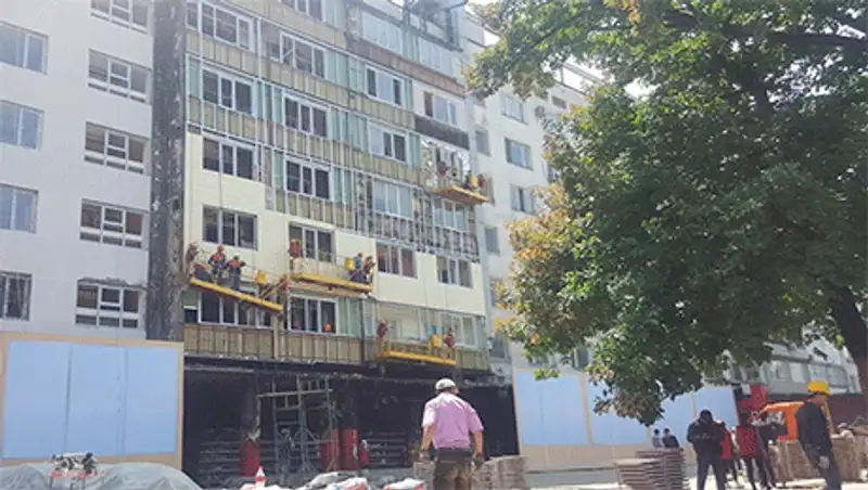 В Алматы полным ходом идет ремонт пострадавших от пожара в "Юбилейном" квартир