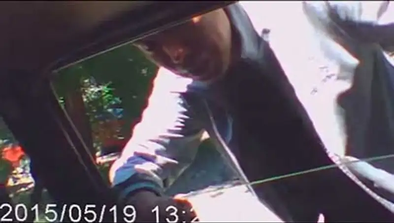 Задержан "капитан КНБ", избивший водителя