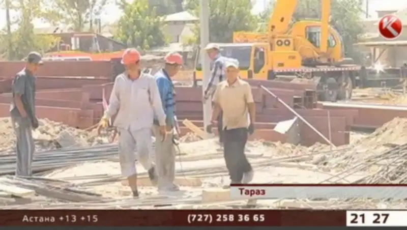 В Таразе на месте строений времен караханидов начали строить дома