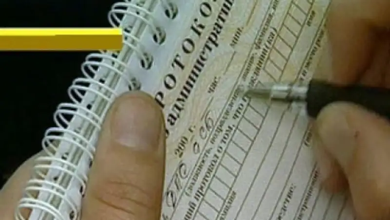 За нарушение ПДД оштрафованы 6,5 тысяч жителей Акмолинской области