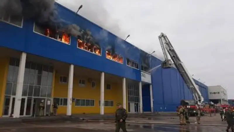 Ликвидирован пожар в Нур-Султане