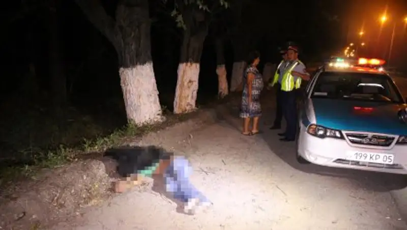 В Алматы водитель Mitsubishi Delica сбил пешехода насмерть