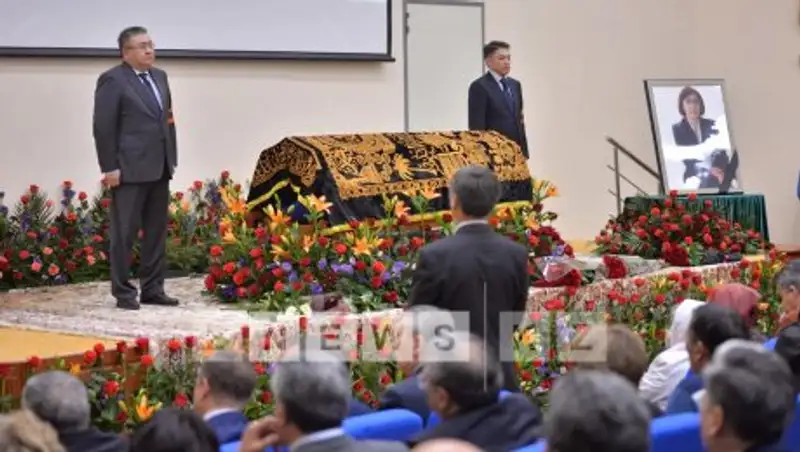 В Астане простились с Салидат Каирбековой