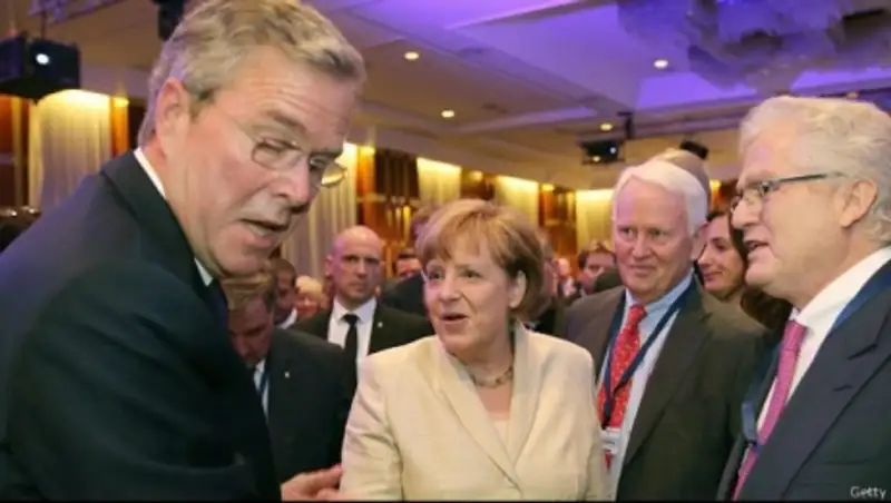 Джеб Буш в Берлине: Путина нужно остановить