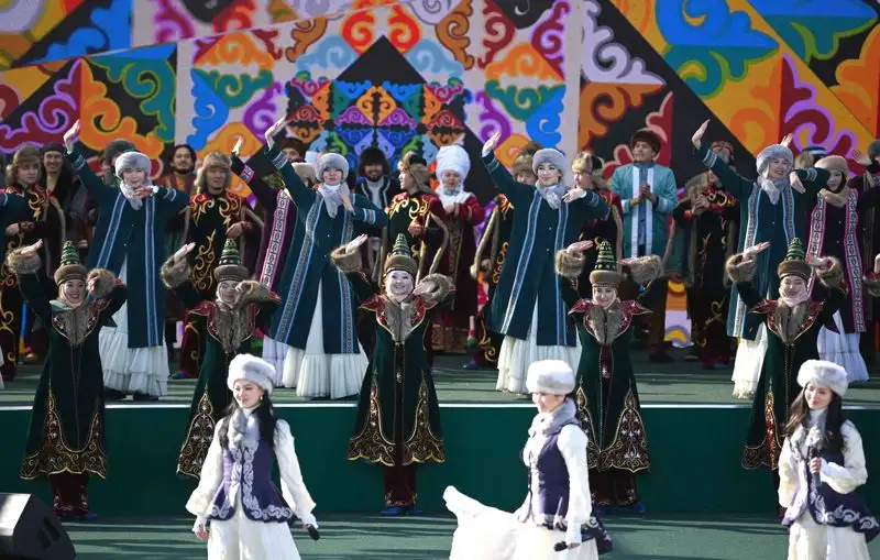 Празднование Наурыза , фото - Новости Zakon.kz от 21.03.2023 11:21
