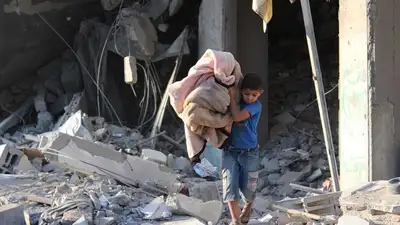 Первый караван с гуманитарной помощью прибыл в сектор Газа