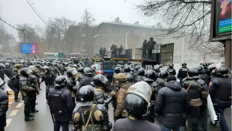 массовые беспорядки , фото - Новости Zakon.kz от 17.02.2022 17:00