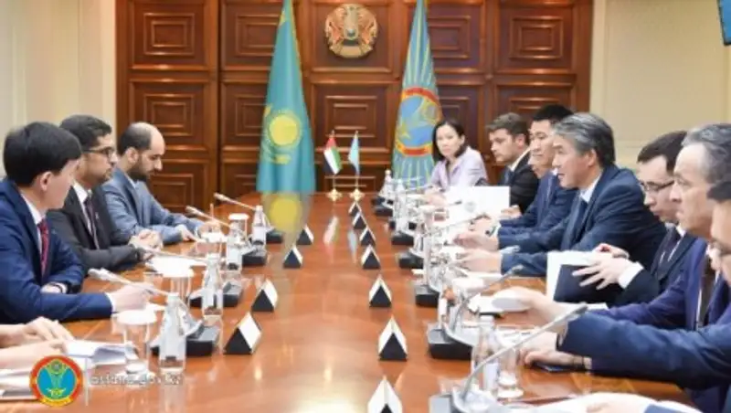 Состоялась встреча руководства города Астаны с Послом ОАЭ в Казахстане и руководством компании «Arabtec Holding PJSC»