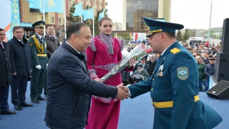 День защитника Отечества отпраздновали в Акмолинской области