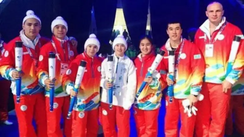 Казахстанские боксеры приняли участие в открытии Универсиады-2017 в Алматы