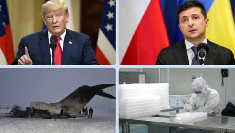 Языковые страсти в Украине, сделка века и тайна авиакатастрофы в Афганистане – мировые итоги недели