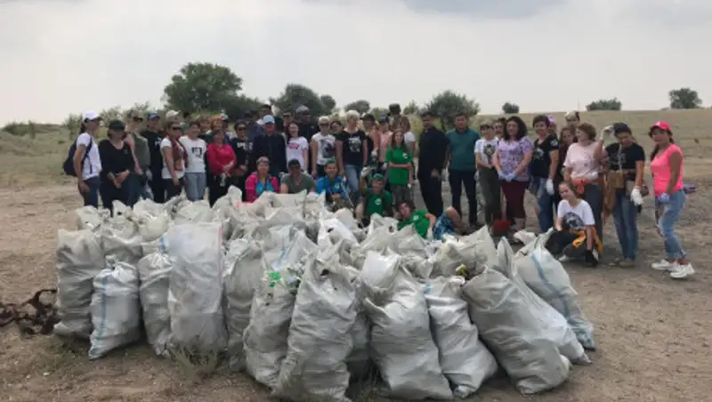 Карагандинская область поддержала экочеллендж #Birge #TazaQazaqstan