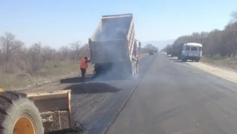 В 2017 году в Алматинской области средним ремонтом охвачено более 130 км автодорог