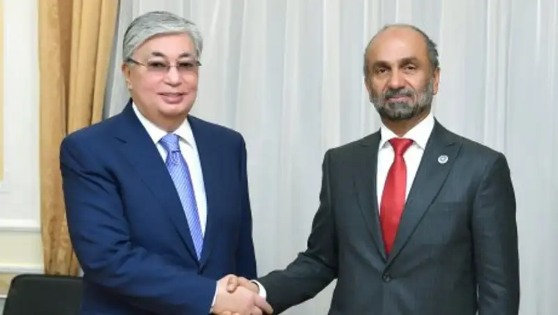 Касым-Жомарт Токаев принял председателя Глобального Совета толерантности и мира