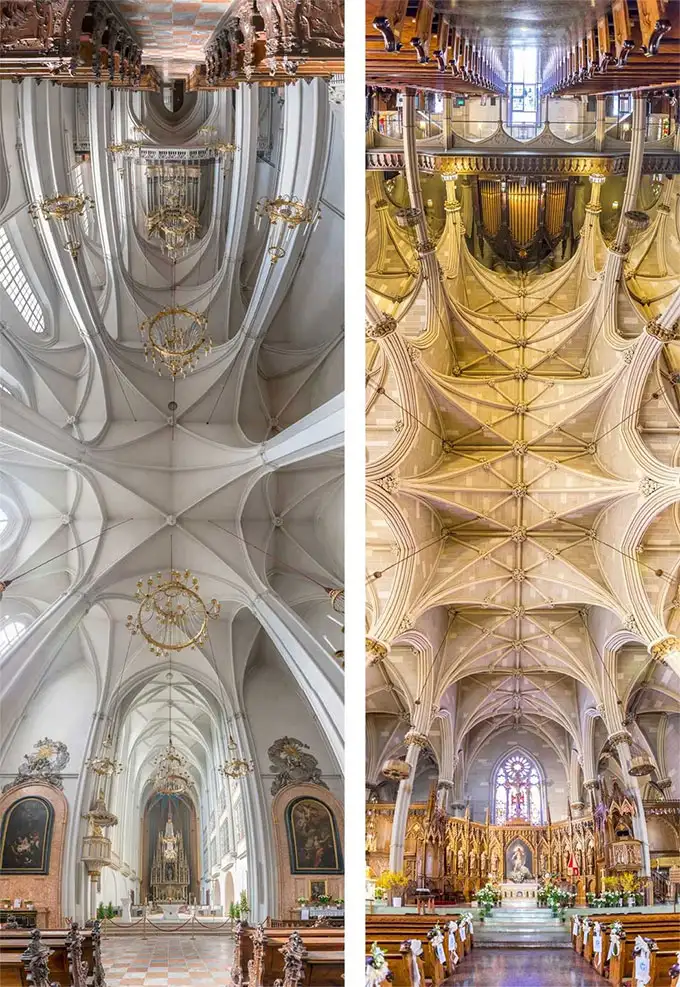 Потрясающие снимки храмов от входа до алтаря в одном фото Потрясающие снимки храмов от входа до алтаря в одном фото, фото - Новости Zakon.kz от 16.10.2013 21:01