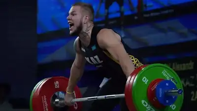 Казахстанский тяжелоатлет завоевал бронзу на Азиатских играх в Ханчжоу, фото - Новости Zakon.kz от 04.10.2023 19:12