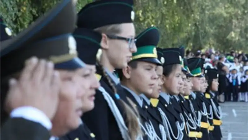 Треть воспитанников первого в РК кадетского класса - девочки