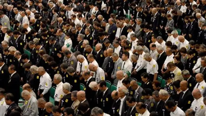 В Японии прошла траурная церемония памяти погибших во Второй мировой войне