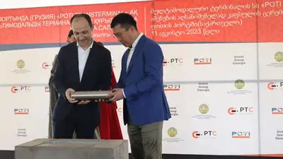 В Поти началось строительство мультимодального портового терминала, фото - Новости Zakon.kz от 11.08.2023 17:07