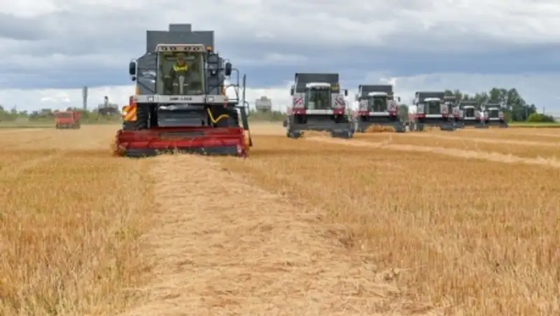 Неблагоприятный прогноз подстегивает хлеборобов в СКО завершить уборку в сжатые сроки