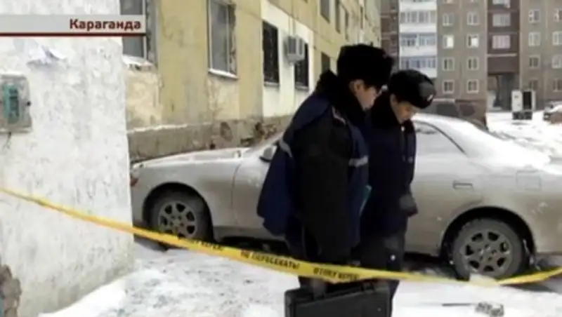 В Караганде мужчина убил жену и прыгнул с крыши