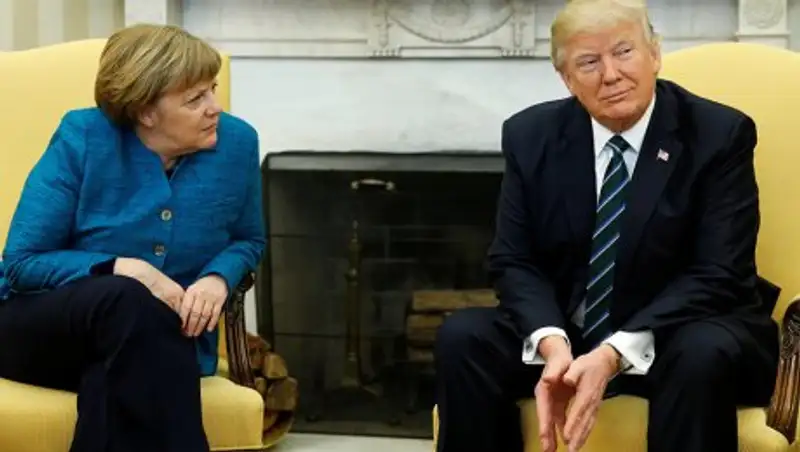 Трамп рассказал, почему не пожал руку Меркель