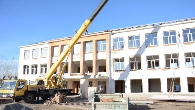 В г. Акколь идет реконструкция детдома на сумму свыше 761,4 млн. тенге