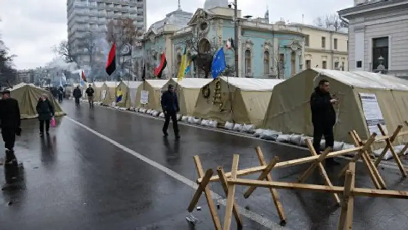 В Киеве начался марш сторонников Саакашвили за закон об импичменте